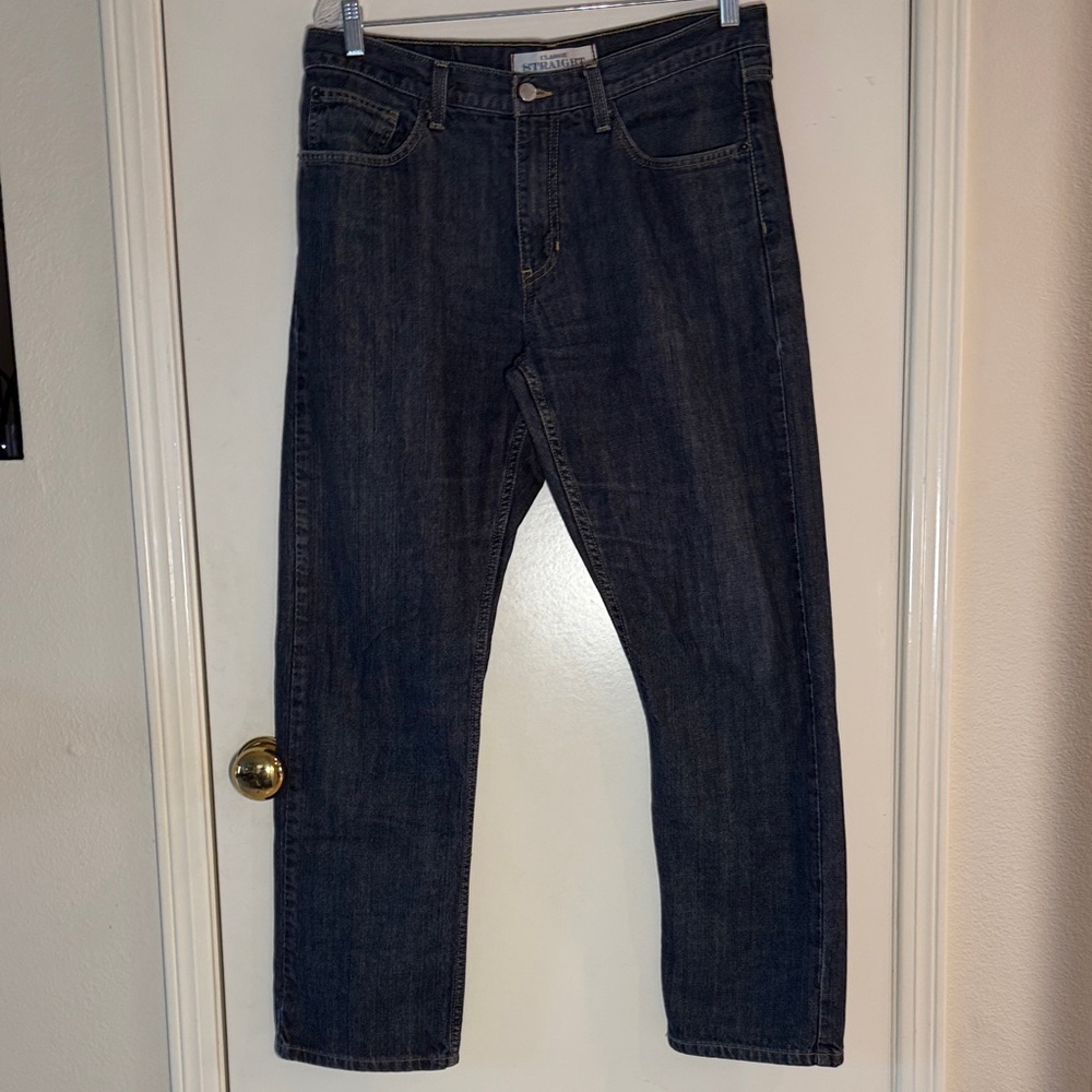 Tommy Hilfiger Men’s Classic Straight Jeans 100% Cotton Size 33/31